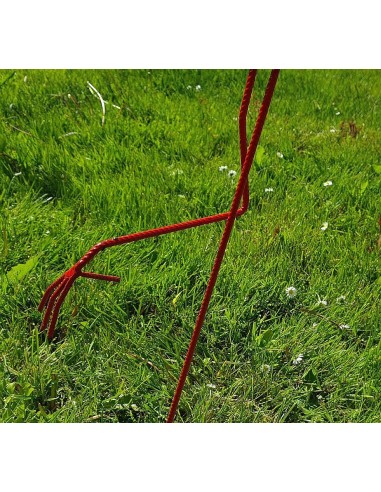 Mittelgroßer Fliegend Storch Figur H: 75cm Gartenfigur Statue Skulptur