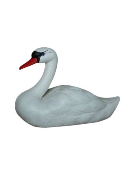 Schwan Schwimmender H: 24 cm Figur Gartenfigur
