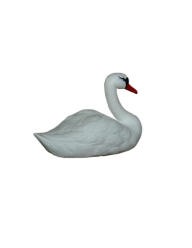 Schwan Schwimmender H: 24 cm Figur Gartenfigur