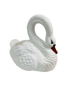 Schwan Blumentopf H: 55cm Pflanzkübel Figur Gartenfigur