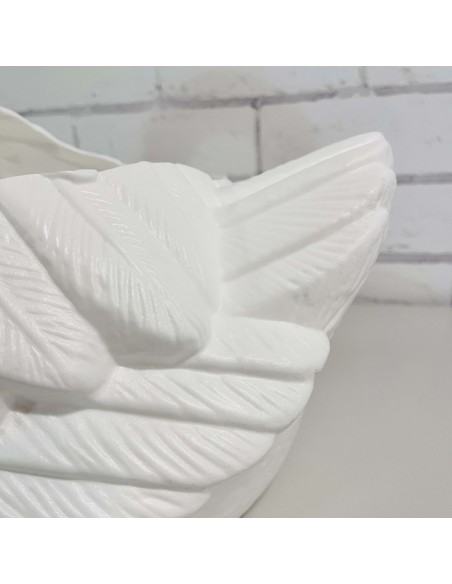 Schwan Blumentopf H: 55cm Pflanzkübel Figur Gartenfigur