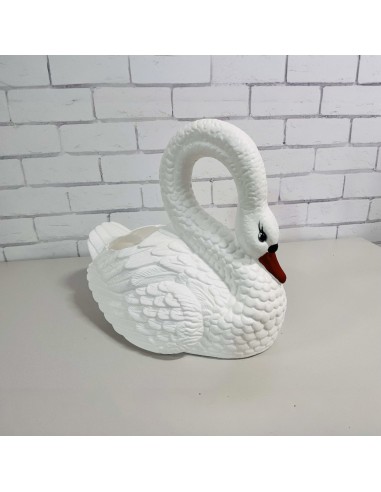 Schwan Blumentopf H: 55cm Pflanzkübel Figur Gartenfigur