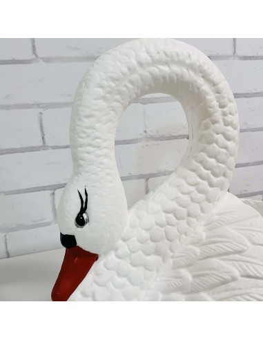 Schwan Blumentopf H: 55cm Pflanzkübel Figur Gartenfigur