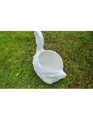 Schwan mittelgroßer Blumentopf H: 42cm Pflanzkübel Figur Gartenfigur