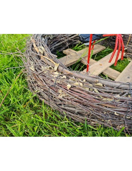 Storchennest 3x Schwarz Storch Figur Familie Set Gartenfigur Statue Skulptur