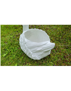 Medium Swan planter H: 42cm Sculpture Statue Figure 2
